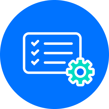 Creating and managing tasks icon