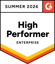 Decisions G2 High Performer badge, Meeting Management, Enterprise, Summer 2026