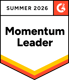 Decisions G2 Momentum Leader badge, Meeting Management, Summer 2026