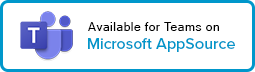 Microsoft AppSource download button Microsoft Teams
