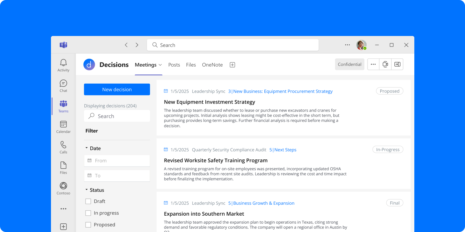 January 2025 Product Updates - Decision Log 2.0-1