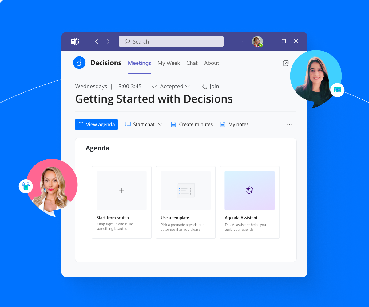 Image illustrating the customer success representatives at Decisions you will learn from during a weekly training session. Image illustrating the customer success representatives at Decisions you will learn from during a weekly training session.